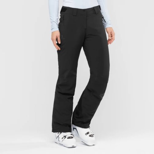 Black Salomon The Brilliant Women's Ski Pants | PH 85726C